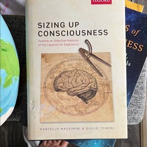 Sizing Up Consciousness Oxford Cream Hardcover with Anatomical Brain